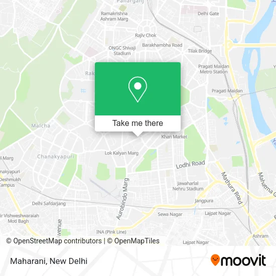 Maharani map