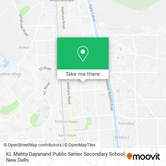 KL Mehta Dayanand Public Senior Secondary School map