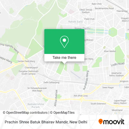 Prachin Shree Batuk Bhairav Mandir map