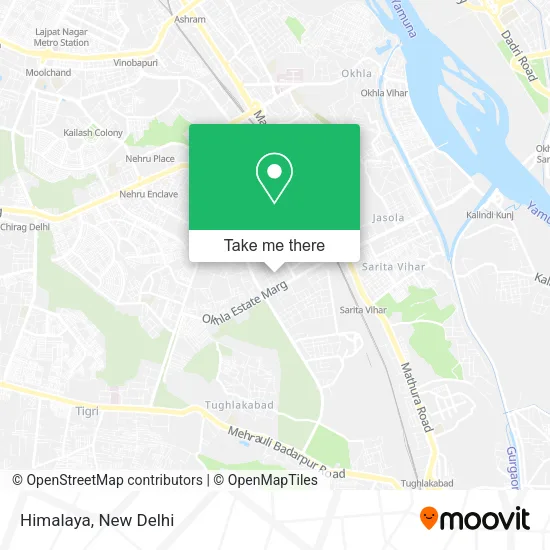 Himalaya map
