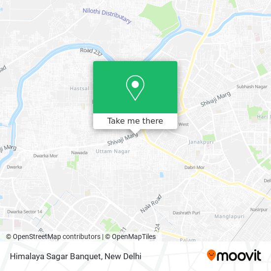 Himalaya Sagar Banquet map