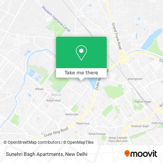 Sunehri Bagh Apartments map