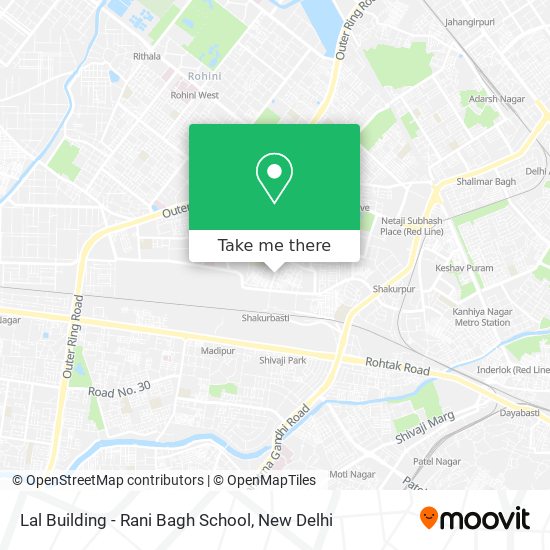 Lal Building - Rani Bagh School map