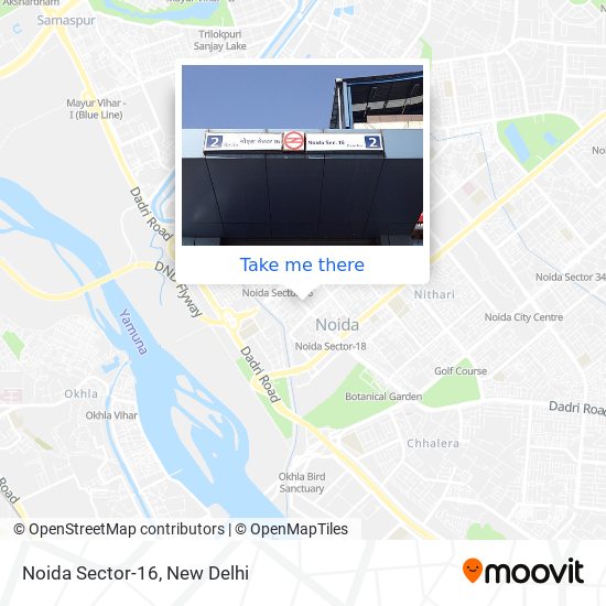 Noida Sector-16 map