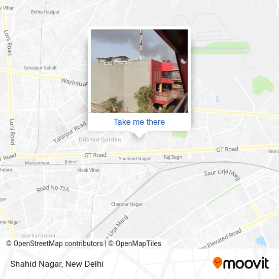 Shahid Nagar map