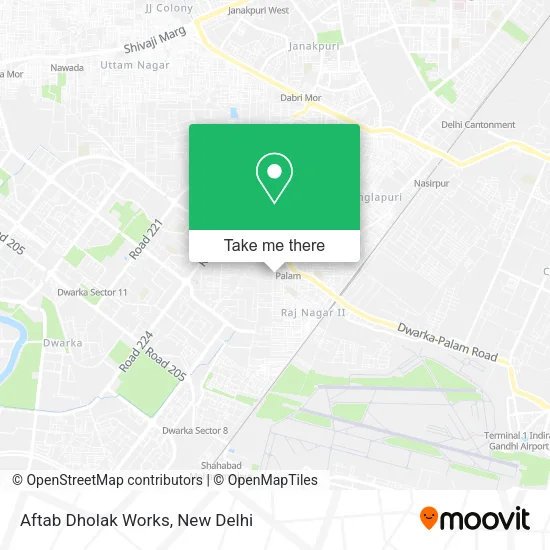 Aftab Dholak Works map