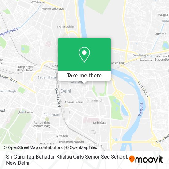 Sri Guru Teg Bahadur Khalsa Girls Senior Sec School map