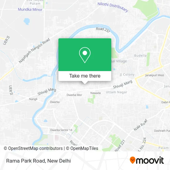 Rama Park Road map