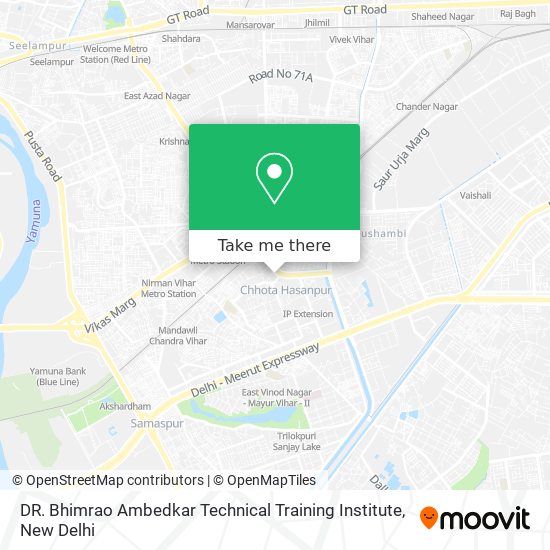 DR. Bhimrao Ambedkar Technical Training Institute map