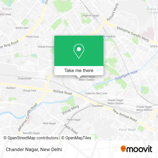 Chander Nagar map