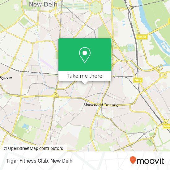 Tigar Fitness Club map