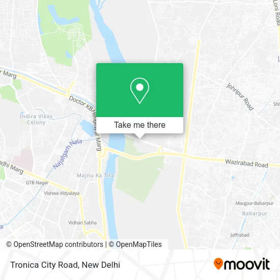 Tronica City Road map