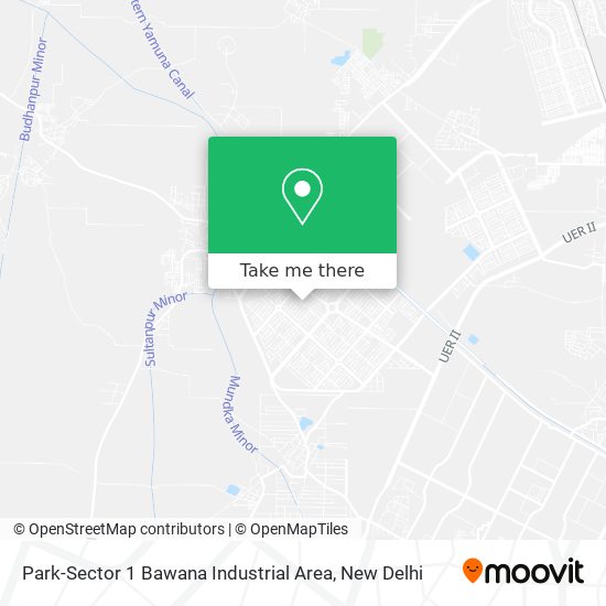 Park-Sector 1 Bawana Industrial Area map