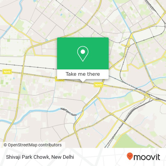Shivaji Park Chowk map