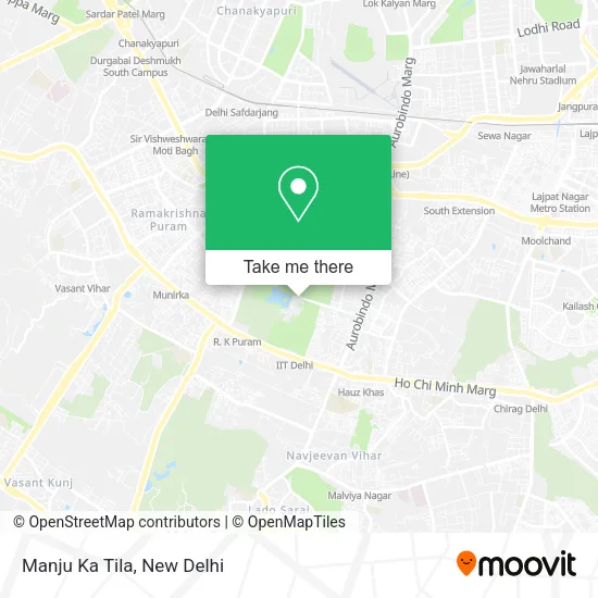 Manju Ka Tila map