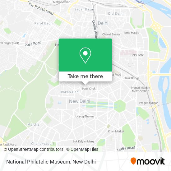 National Philatelic Museum map