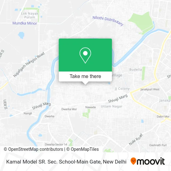 Kamal Model SR. Sec. School-Main Gate map