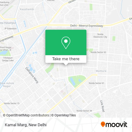 Kamal Marg map