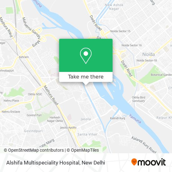 Alshifa Multispeciality Hospital map