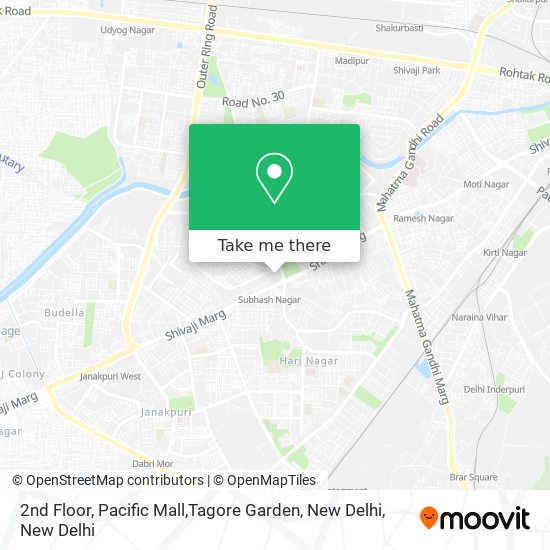 2nd Floor, Pacific Mall,Tagore Garden, New Delhi map