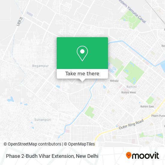 Phase 2-Budh Vihar Extension map