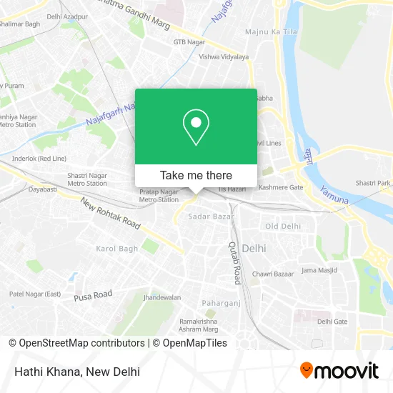 Hathi Khana map