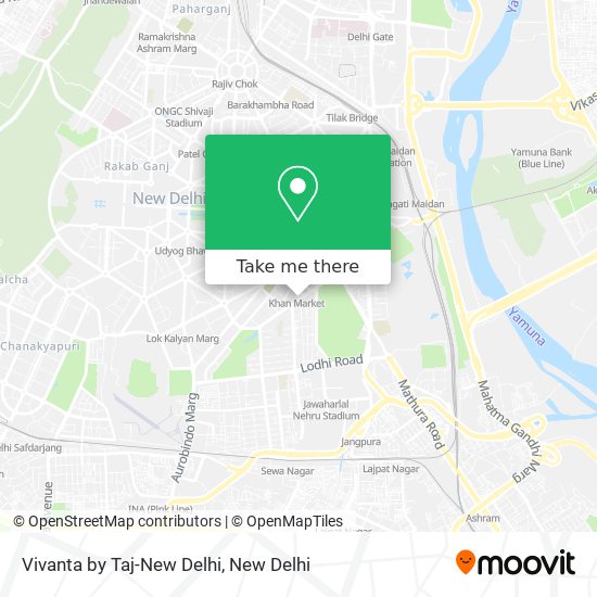 Vivanta by Taj-New Delhi map