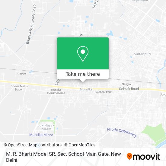 M. R. Bharti Model SR. Sec. School-Main Gate map