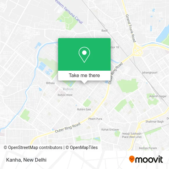 Kanha map