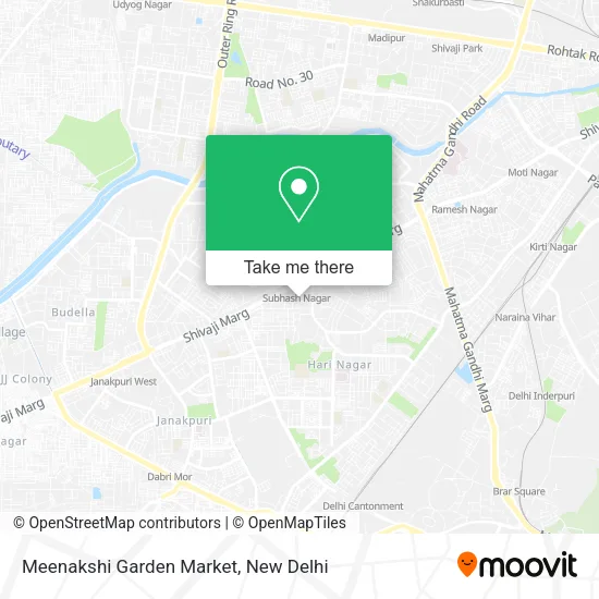 Meenakshi Garden Market map
