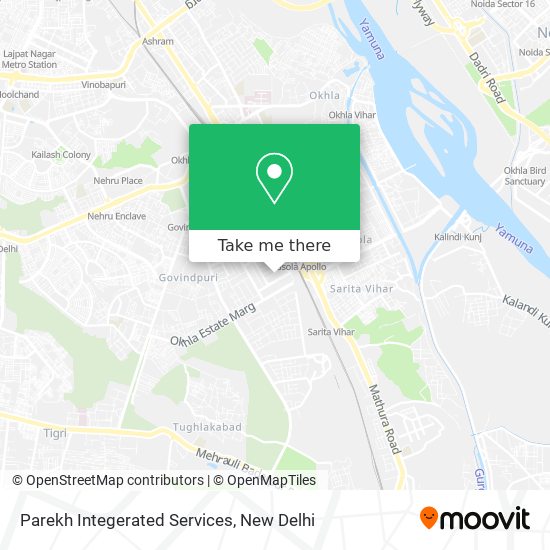 Parekh Integerated Services map