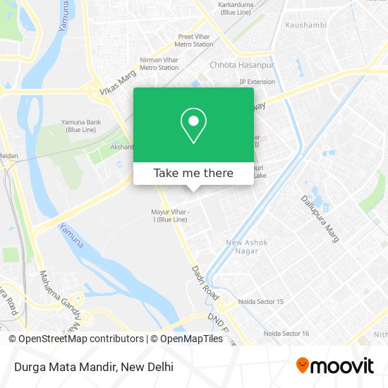 Durga Mata Mandir map