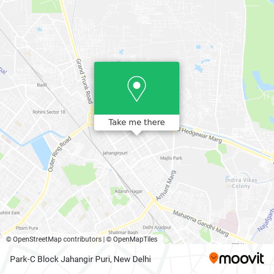 Park-C Block Jahangir Puri map