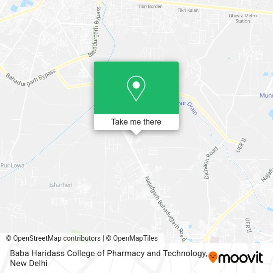 Baba Haridass College of Pharmacy and Technology map