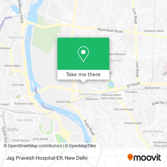 Jag Pravesh Hospital-ER map