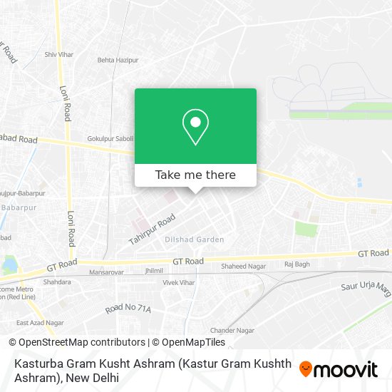Kasturba Gram Kusht Ashram (Kastur Gram Kushth Ashram) map
