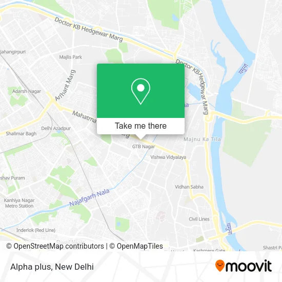 Alpha plus map