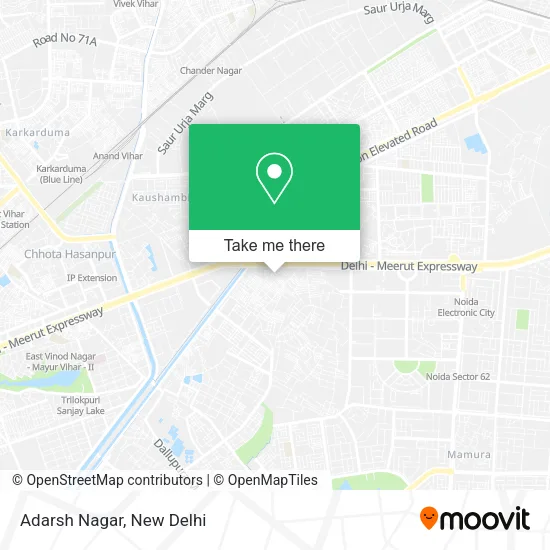 Adarsh Nagar map