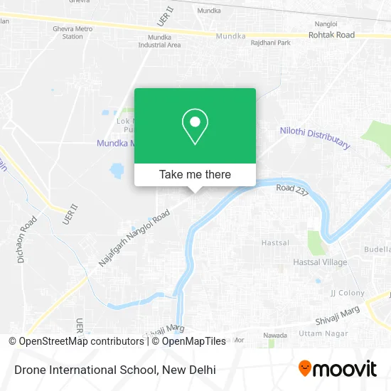 Drone International School map