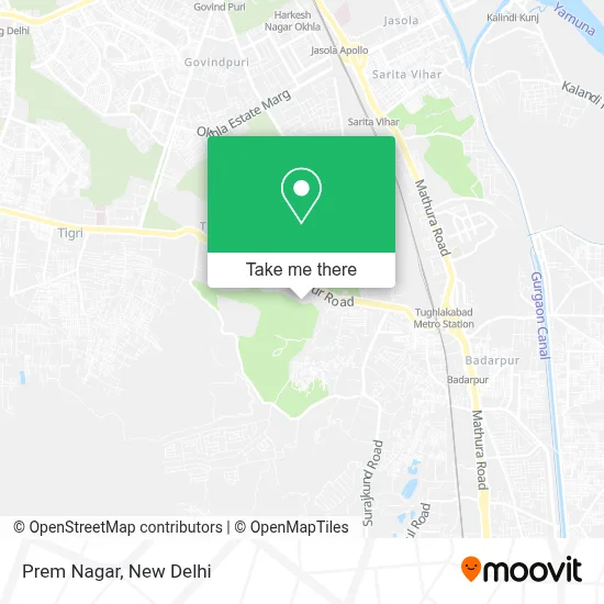 Prem Nagar map