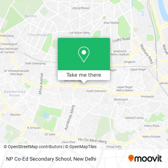 NP Co-Ed Secondary School map