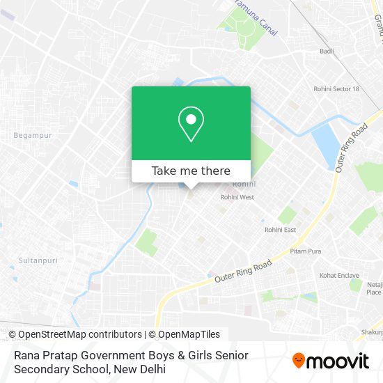 Rana Pratap Government Boys & Girls Senior Secondary School map