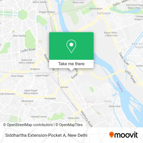 Siddhartha Extension-Pocket A map
