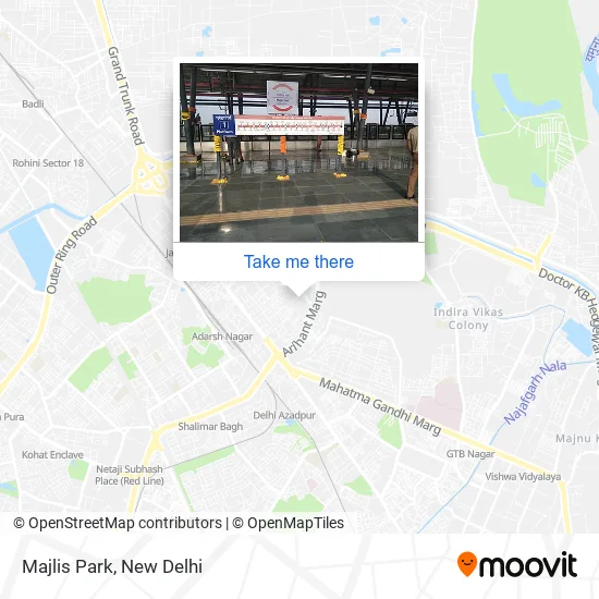 Majlis Park map