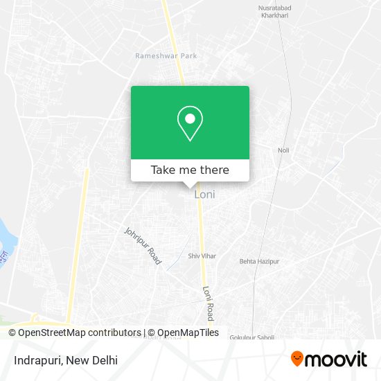 Indrapuri map