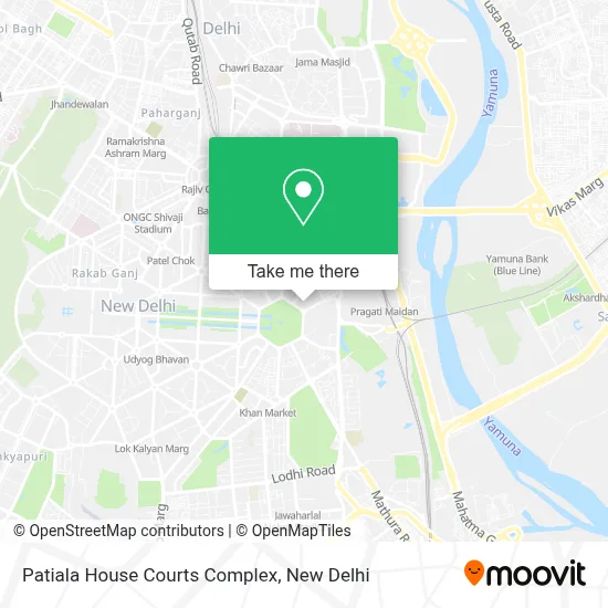 Patiala House Courts Complex map