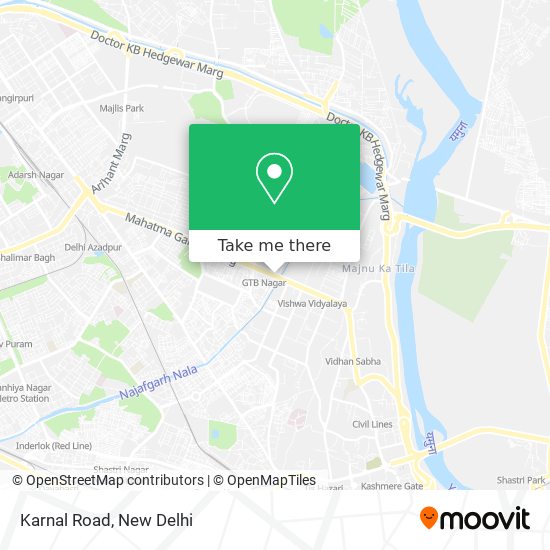 Delhi To Karnal Map How To Get To Karnal Road In Delhi By Metro, Bus Or Train?
