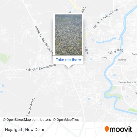 Najafgarh map