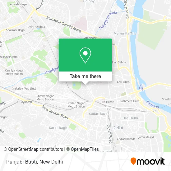 Punjabi Basti map