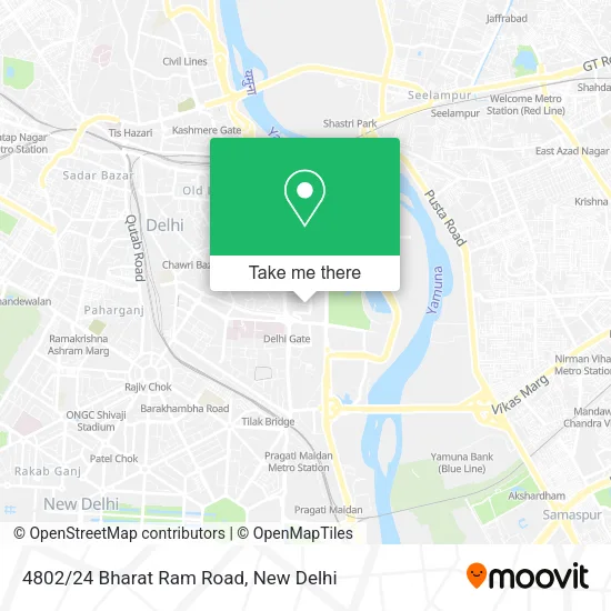 4802/24 Bharat Ram Road map
